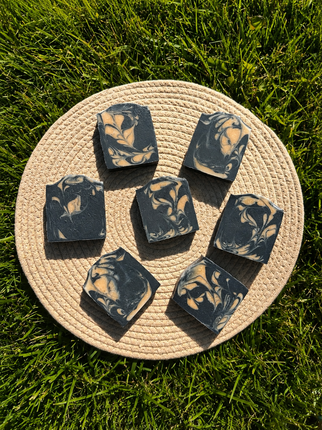 Detox | Charcoal and Kaolin Clay, Tea Tree Bar Soap- Midnight Tea