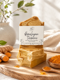 Himalayan Turmeric Kojic Acid Goat Milk Soap – Brightening & Moisturizing Bar