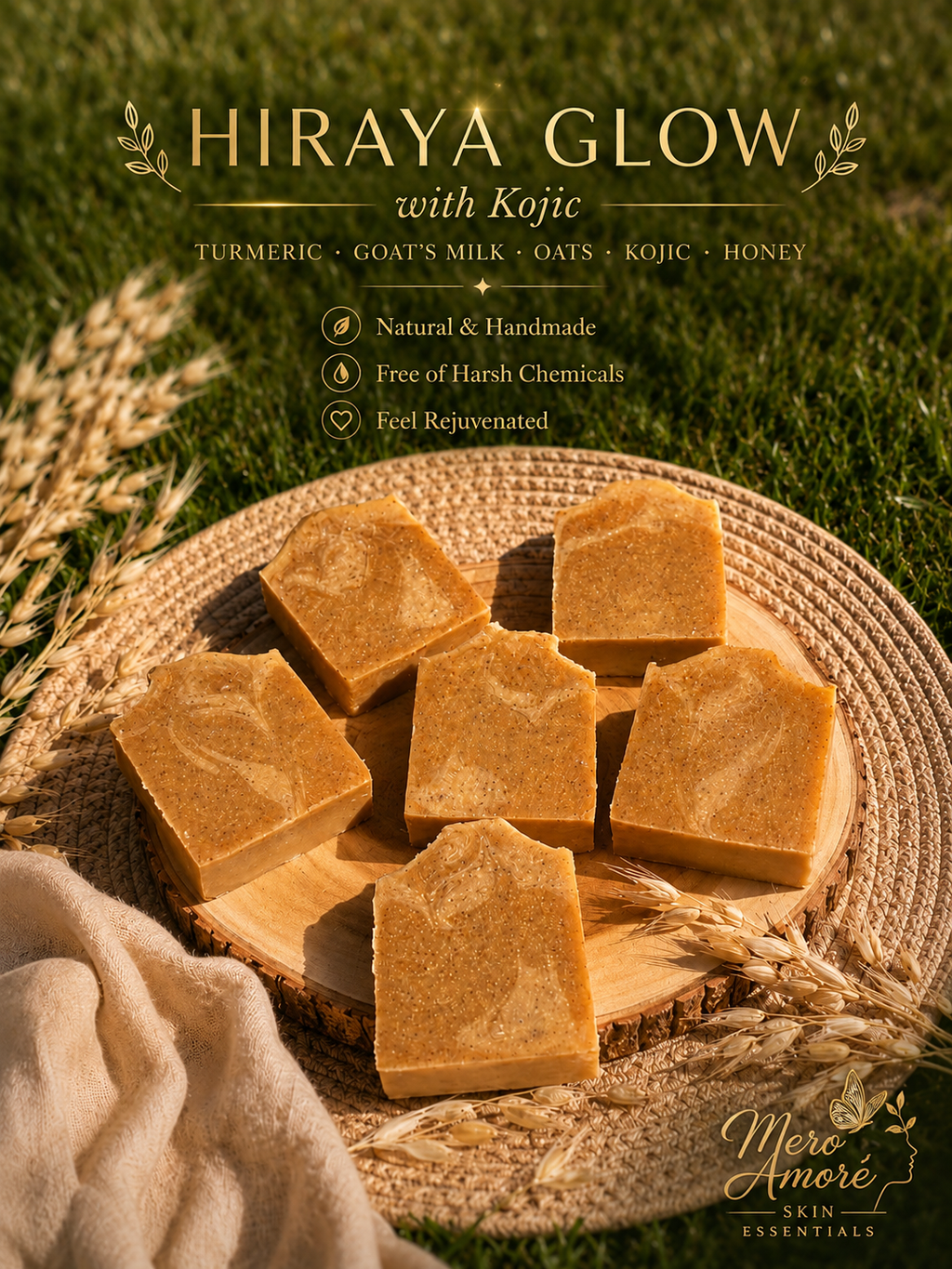 Milky Turmeric with Oats, Honey with Kojic (Pre-Order, Available June 17)