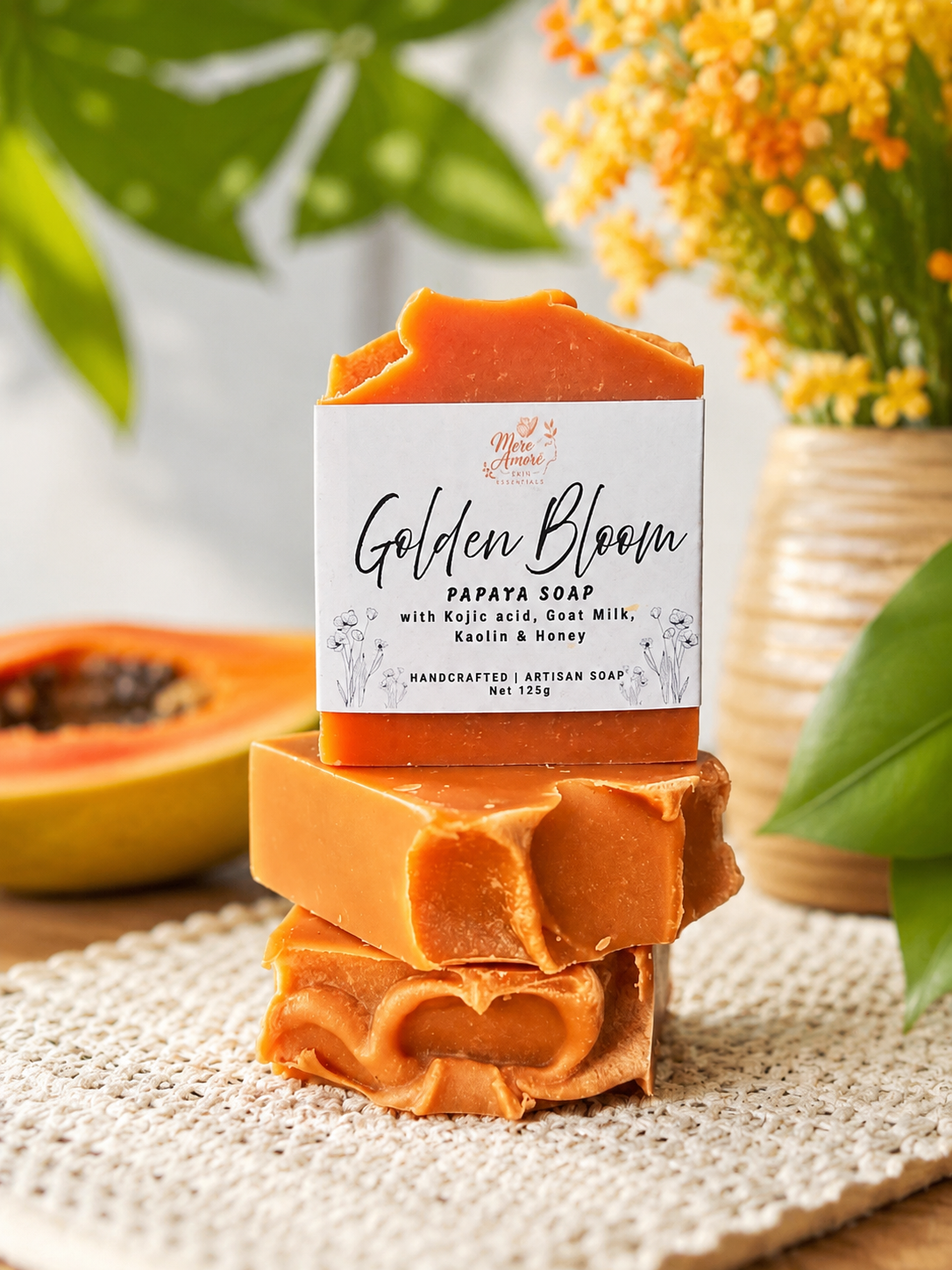 Papaya Enzyme | Natural Brightening and Exfoliating Bar Soap