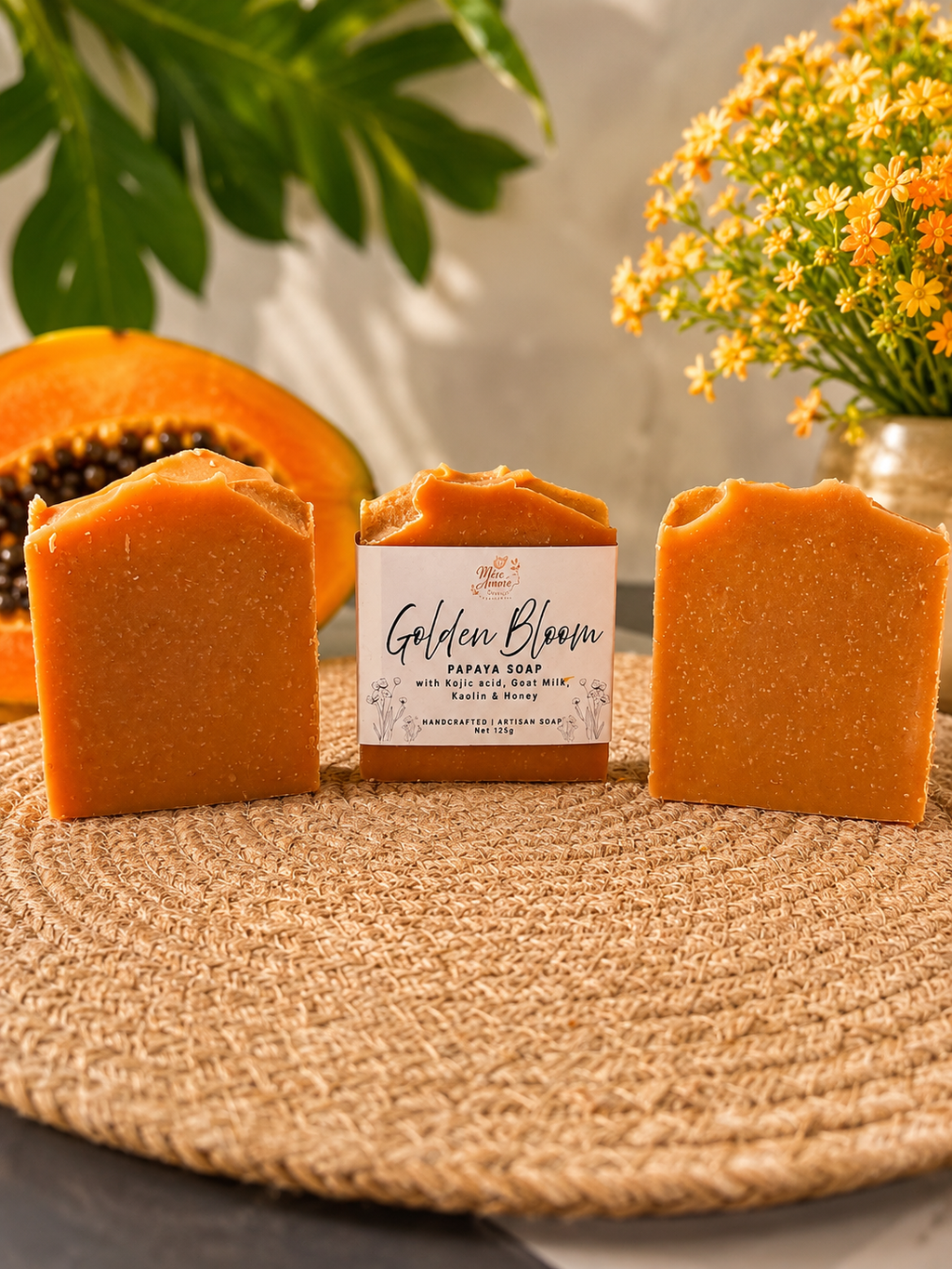 Papaya Enzyme | Natural Brightening and Exfoliating Bar Soap